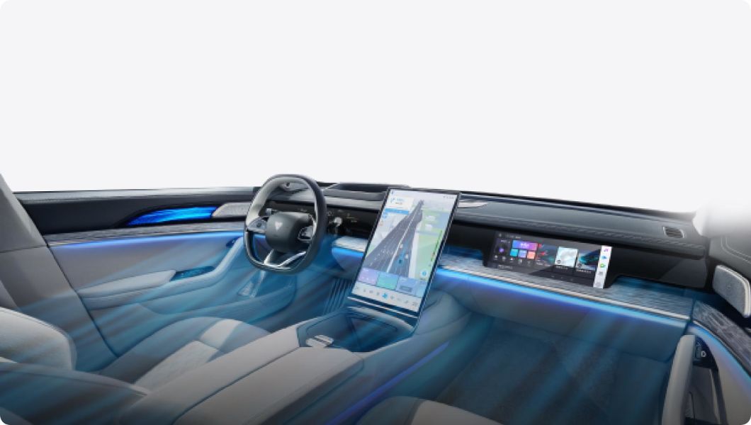 High performance Blue Sedan EV Vehicle portable electric neta car S
