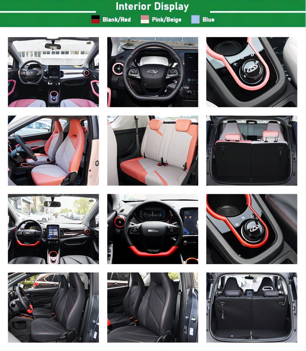 China Chery Little Ant Edition Mini Auto Electric Car 0km Brand New Energy Vehicle Car
