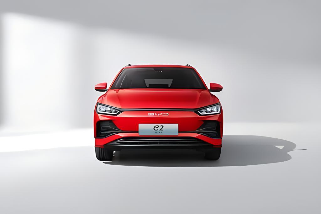 Slim New Energy Byd Electric Car Byd E2 2024 Auto Car 5 Seats Popular Long Power Life with E Plateform Adults in Used Car Price