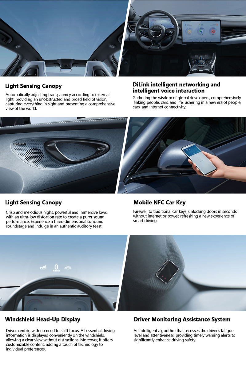 BYD Seal 2024 Cheap Price Smart New Car Electric Cars New Energy Vehicles