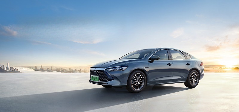 Byd Qin Plus 2024 Honor Version Dm-I 120Km Leading Edition Hybrid Car