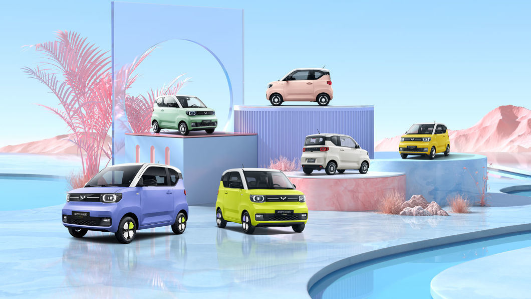 Good Service SUV RWD cars automobile new electric mini car Wuling Hongguang