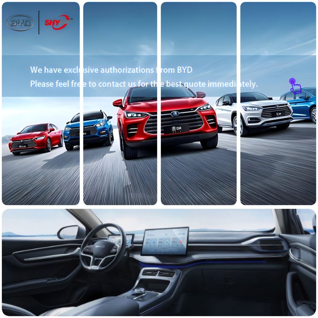 Byd Qin Plus 2024 Honor Version Dm-I 120Km Leading Edition Hybrid Car