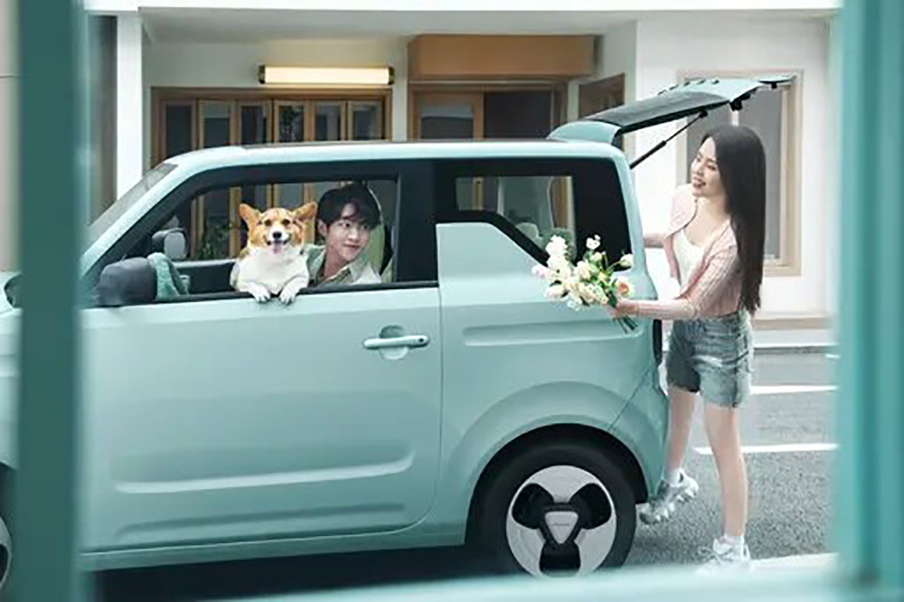 Geely Panda 120km Mini Auto New Energy Vehicle 3-Door 4-Seat Hatchback Mini EV Car