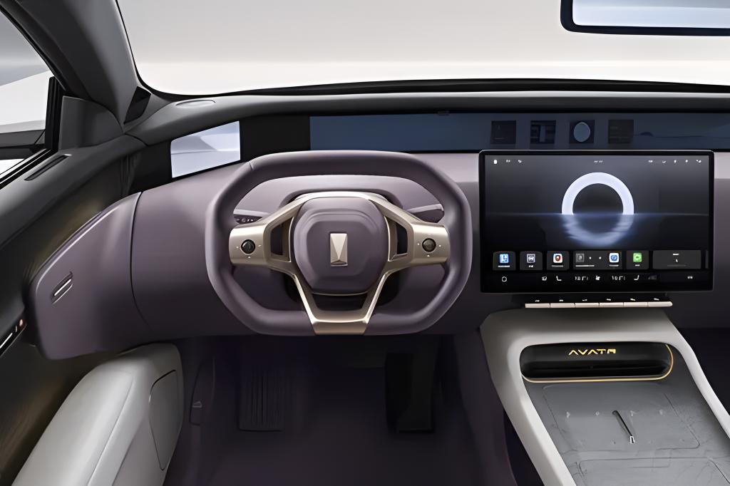 RWD Sedan vehicles New Energy vehicle smart electric car Avatar12 in China