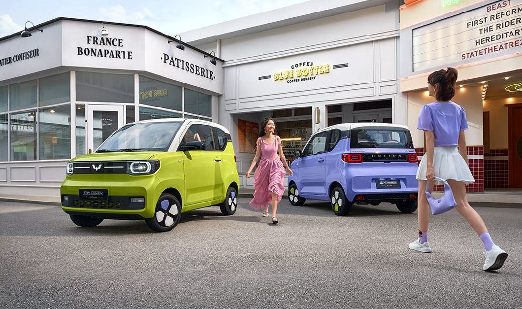 Good Service SUV RWD cars automobile new electric mini car Wuling Hongguang