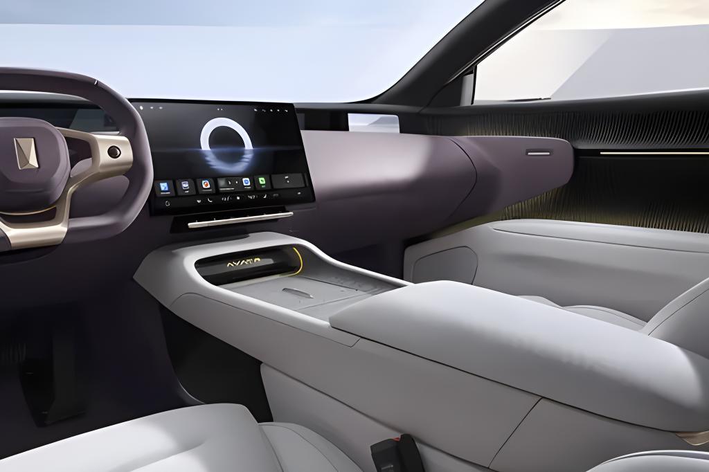 RWD Sedan vehicles New Energy vehicle smart electric car Avatar12 in China